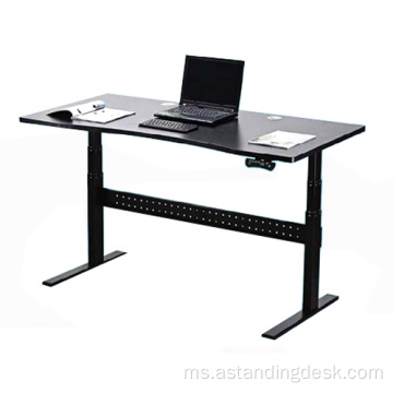 Meja keluli pejabat ketinggian yang boleh laras elektrik pintar